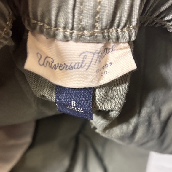 Gathered Waist Army Green Casual Pants - Picture 3 of 10